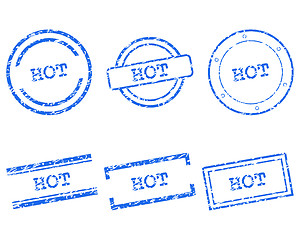 Image showing Hot stamps