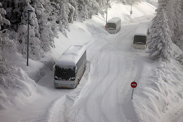 Image showing Snowy Highway