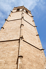 Image showing El Miguelete bell tower in Valencia