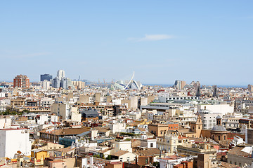 Image showing Glimpse of Valencia 