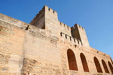 Image showing The Alcazaba in Granada, Spain