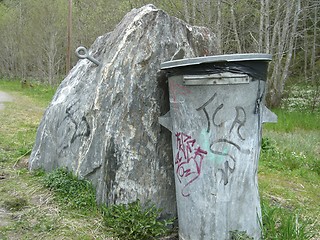 Image showing grafitti