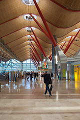 Image showing Madrid Airport