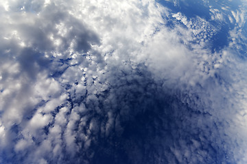 Image showing Sky with clouds in windy day