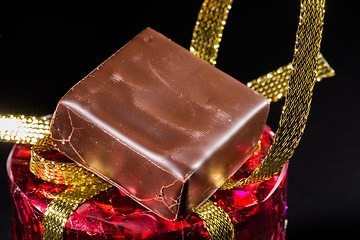 Image showing Chocolate bonbon