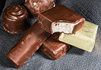 Image showing Chocolate bonbons