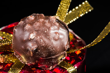 Image showing Chocolate bonbon