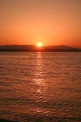 Image showing Sunset