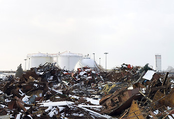 Image showing Scrap yard