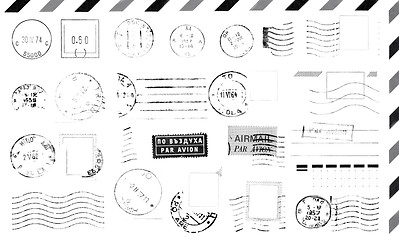 Image showing Rubber stamps