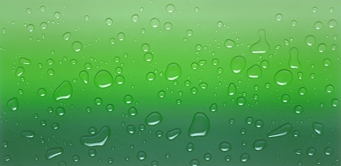 Image showing Green drops