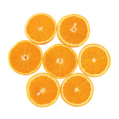 Image showing Orange slices