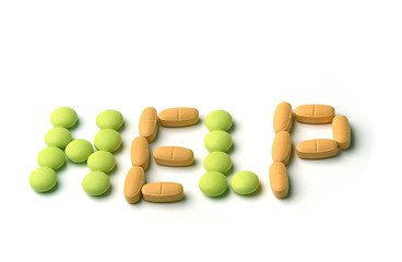 Image showing Color pills