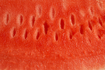 Image showing Close up of watermelon