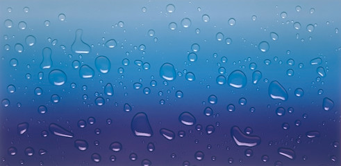 Image showing Blue drops