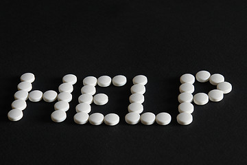 Image showing Wihte pills