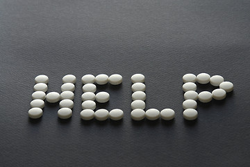 Image showing Pills in back light