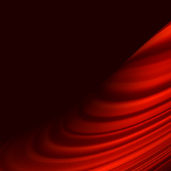 Image showing Red smooth twist light lines background. EPS 10