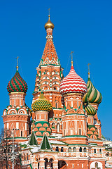 Image showing Saint Basil Cathedral  in Moscow