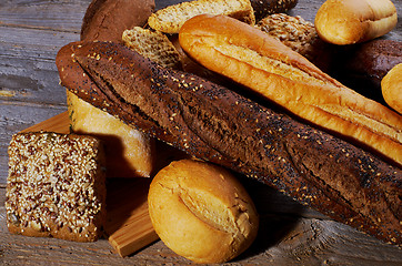 Image showing Various Bread