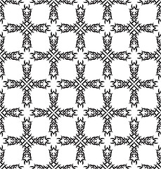 Image showing seamless pattern. Tribal