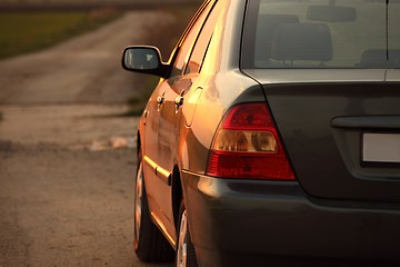 Image showing Car mirror