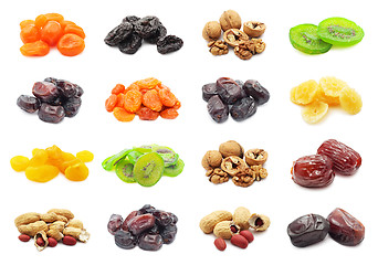 Image showing Dried fruits