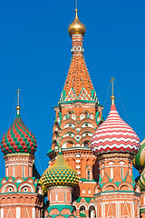 Image showing Saint Basil Cathedral  in Moscow