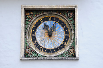 Image showing Clock on the Church of the Holy Ghost