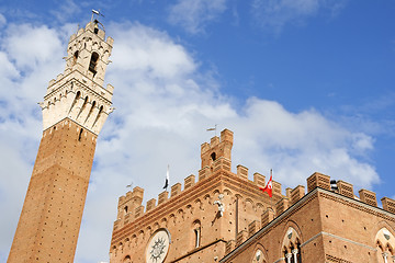 Image showing Siena Town Hall (Palazzo Comunale)
