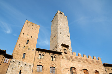 Image showing San Giminiano in the province of Siena, Tuscany