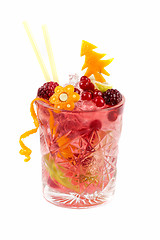 Image showing Berries cocktail