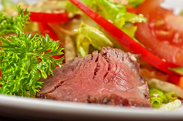 Image showing beef salad