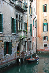 Image showing Italy. Venice. Romantic canal