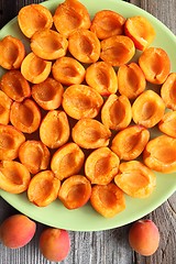 Image showing Apricots