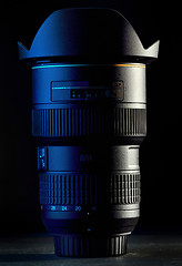 Image showing lens button close-up