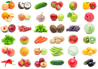 Image showing Fruits and Vegetables