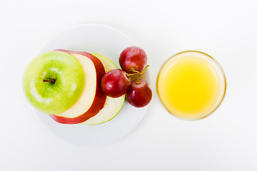 Image showing fruit and juice