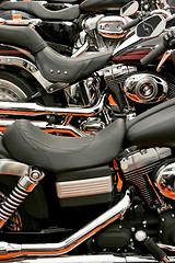 Image showing Chopper motorcycles