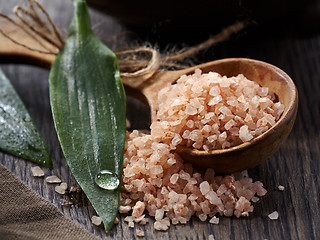 Image showing Spa. Sea salt 