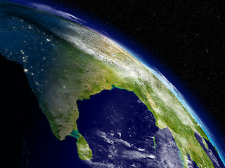 Image showing Morning over India