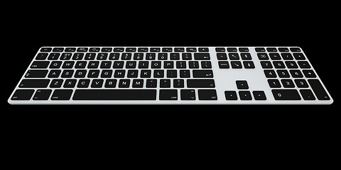 Image showing Computer keyboard