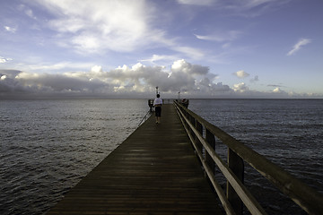 Image showing Pier  low view