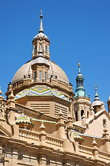 Image showing Basilica-Cathedral of Our Lady of the Pillar in Zaragoza
