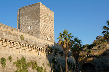 Image showing Norman-Swabian castle of Bari, Apulia