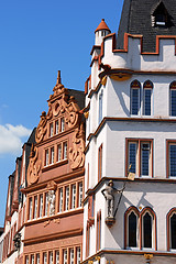 Image showing Ancient buildings in the old town of Trier