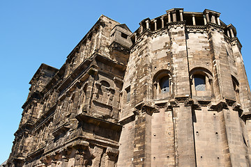 Image showing Porta Nigra (Black Gate) in Trier