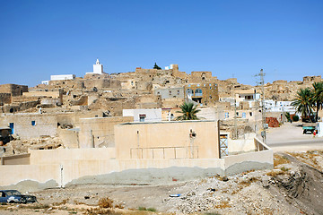 Image showing Center of Tamezret in Tunisia