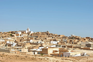 Image showing Village Tamezret in Tunisia