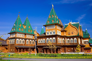 Image showing Wooden palace in Russia